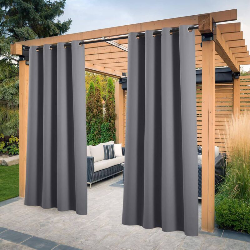 Rideau Thermique Occultant 100% Doublure Polaire - Sable - 140x260 Cm Polyester 89265219