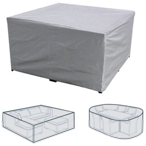 Housse De Protection Boîte De Rangement Jardin - Oxford 420D Imperméable Avec Fermeture Éclair, 3 Tailles Disponibles