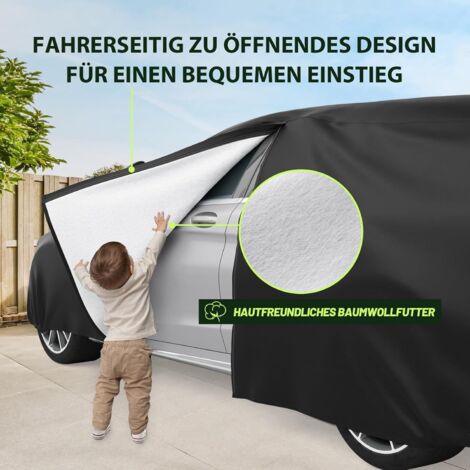 Housse De Voiture Complète Oxford Imperméable Pour Smart Fortwo – Protection UV, Anti-Poussière, Coupe-Vent – 451 (2009-2014) Ou 453 (2015-2018)
