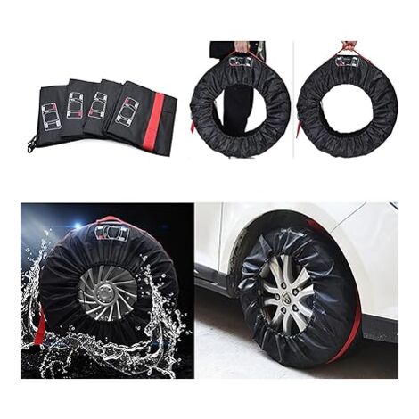 Autocollants universels pour pneus de roue de moto, 8 pièces, 10 pouces