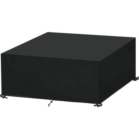 Housse Salon De Jardin 160x100x75cm Oxford Noir Housse Table De Jardin