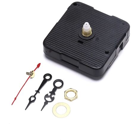 L&H-Cfcahl – Mécanisme d'horloge murale silencieux à quartz – Longueur tige 22mm – Compatible avec horloges à quartz – Facile à installer