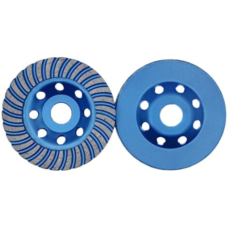 Roue Diamant Turbo 4 Pour Meulage Béton/Maçonnerie - Filetage M14
