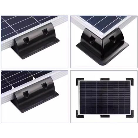 Supports Panneaux Solaires Sans Perçage - Kit Montage Toit Camping-car Et Caravane