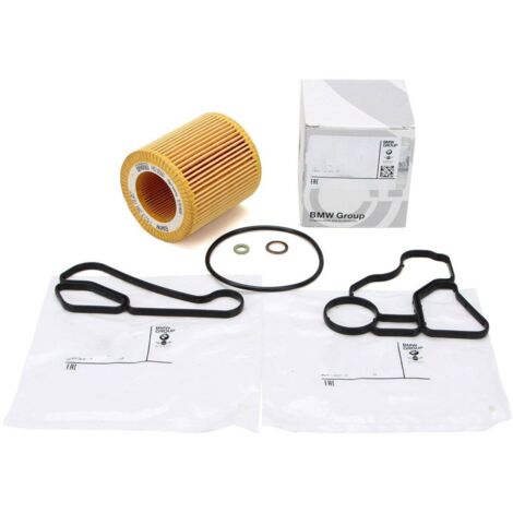 Filtre à huile moteur et joint d'étanchéité pour N50 N52 N53 N54 N55 11427953129 11428637820 11428637821 Filtre à huile pour voiture