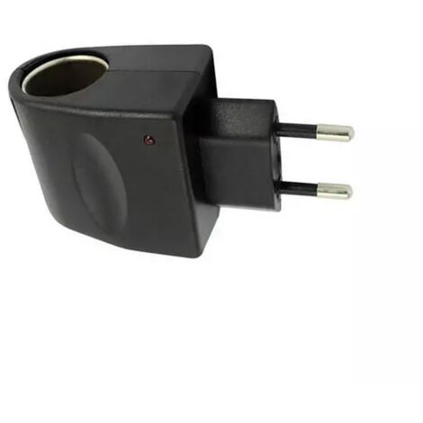 voiture allume-cigare adaptateur voiture allume-cigare prise chargeur adaptateur  ue, 220V AC à 12V DC