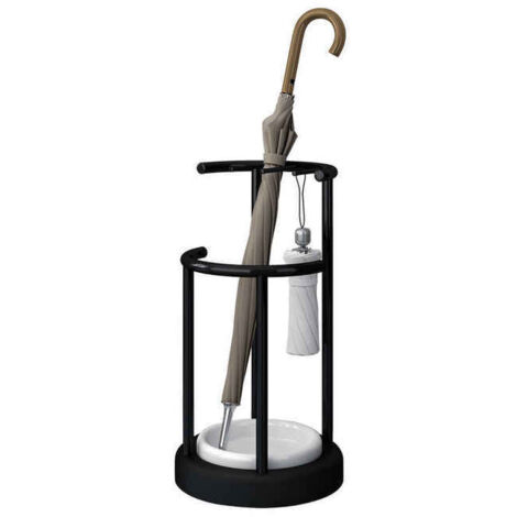 Porte-parapluie Métal Pyhodi - Design Creux, Antirouille, Pour Entrée Ou Bureau, Compact