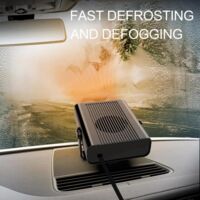 Chauffage électrique pour voiture, 12V, 500W, dégivreur, désembuage, chauffage, sèche-linge, ventilateur, dégivreur, pare-brise