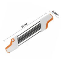 2 in 1 Affûteuse Tronçonneuse Affûteur de chaîne 4.0mm Affûter Fit pour STIHL Cuisine, Affûteuse de chaîne pour tronçonneuse pour 3/8 " P chaîne