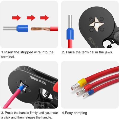 Terminali Elettrici A Crimpare Set Connettori A Crimpare – 210 Pezzi Assortiti, Piatti, Per Capicorda E Manicotti Capicorda Elettrici Terminali Elettrici A Crimpare Set Connettori A Crimpare – 210 Pezzi Assortiti, Piatti, Per Capicorda E Manicotti Capicorda Elettrici