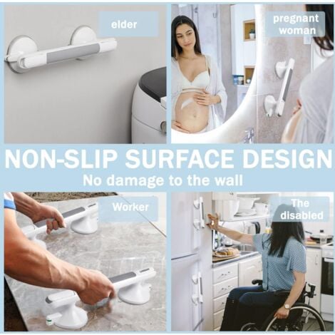 Maniglia A Ventosa Konesky - Portata 7.5kg, Per Porte E Finestre, Senza Forare - Foto 13