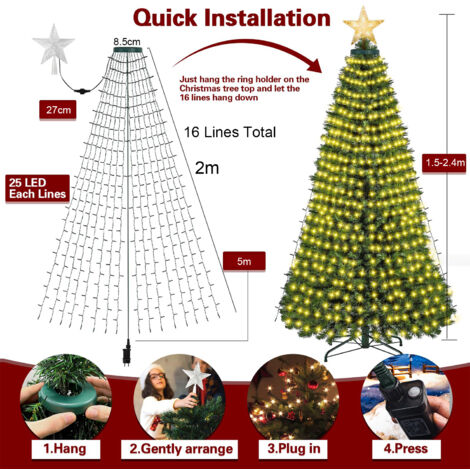 Luci a LED natale per l'illuminazione da interno LED