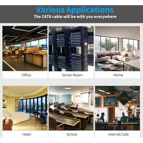 Cavo Ethernet Cat 7 KabelDirekt - 2 Metri, 10 Gigabit, Super Schermato Per Gaming E Ufficio - Foto 2