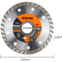 Montolit - Disco Diamantato 180 Mm Cermont Cph180 Per Ceramica Gres Marmo Granito | MONTOLIT | US - Foto 6