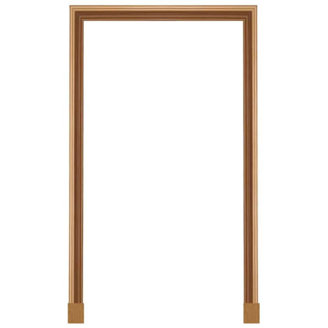Kit chambranle de porte complet prédécoupé