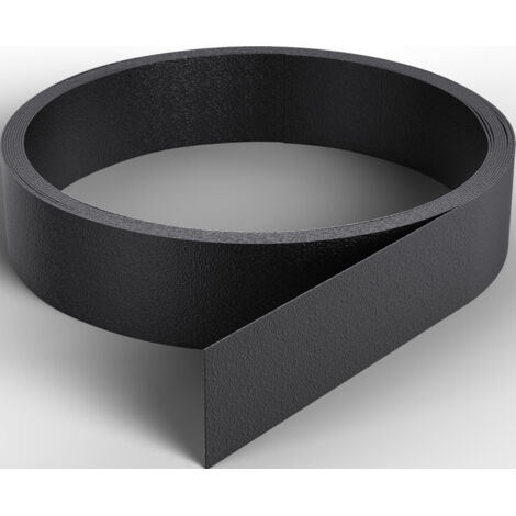 Nordlinger – Profilé de finition adhésif noir 260cm – Bande PVC flexible 2cm – Application directe sur surfaces – Pour finitions intérieures
