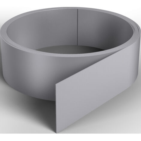 Nordlinger – Profilé de finition adhésif gris 260cm – Largeur 3cm – Résistant à la corrosion – Installation facile sans outils