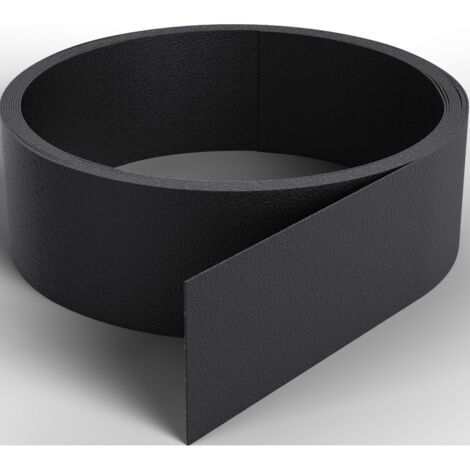 Nordlinger – Profilé de finition adhésif noir 260cm – Largeur 3cm – Résistant à la corrosion – Fixation adhésive performante