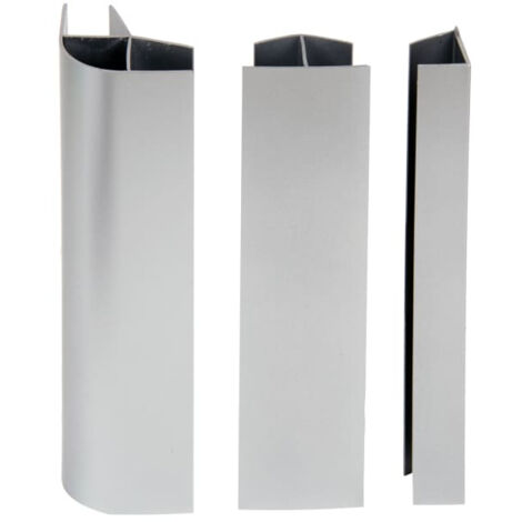Kit raccord de plinthe lot de 4 blanc (1/4)