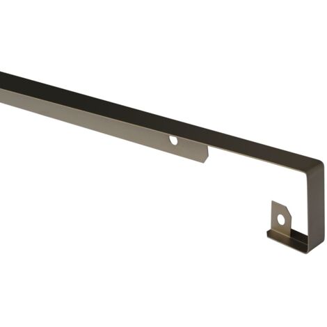 Profil de jonction bord a bord pour plans de travail champagne - aluminium 38mm