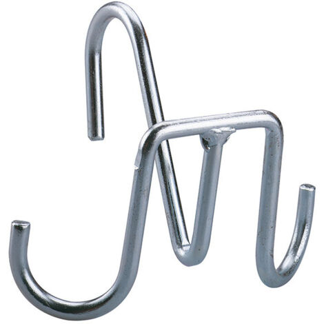 Lot De 2 Crochets D'échelle Pour Seau Et Outils - Charge Max 30 Kg - Accroche Sécurisée
