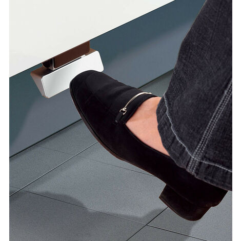 Ouverture à pédale pour meuble Hailo Kick & Go – Système mécanique – Accès facile avec le pied – Compatible systèmes de recyclage