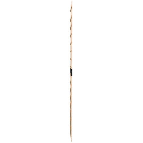 Echelle plate de toit en bois pour couvreur 4m Hailo Safety Roof