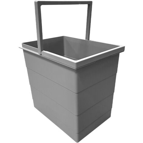 Bac 18L pour poubelles Hailo Raumspar Tandem