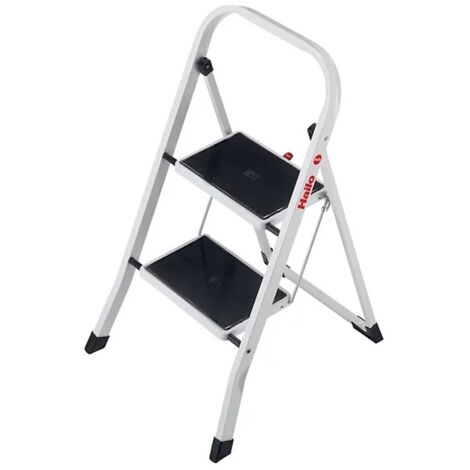 HAILO Marchepied acier 2 marches – Hailo K15 - hauteur travail max 2,46M
