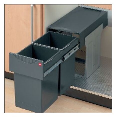 Poubelle sous evier 2x15L. (1/5)
