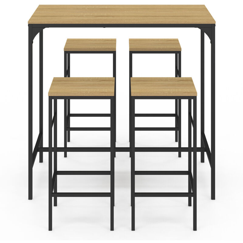 Tavolo da pranzo estensibile, L140/180 x P80 x A75, tavolino da caffè