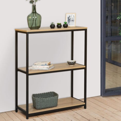 Consolle a 3 livelli di design industriale DETROIT