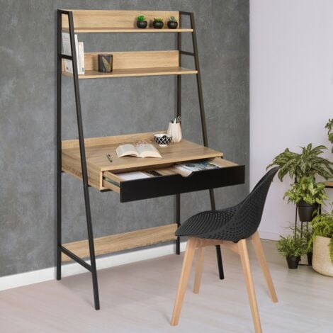 Scrivania a ripiani di design industriale BOSTON