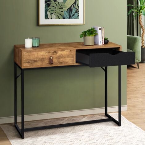 Consolle di design industriale a 2 cassetti CHICAGO