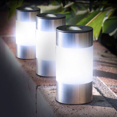 Set di 8 dissuasori di design 2 in 1 in acciaio inox