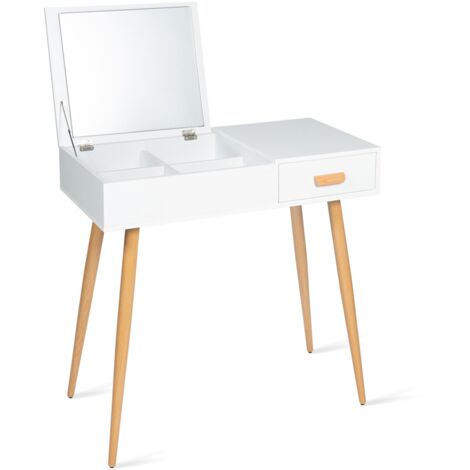 Toeletta con specchio pieghevole scandinavo LISA