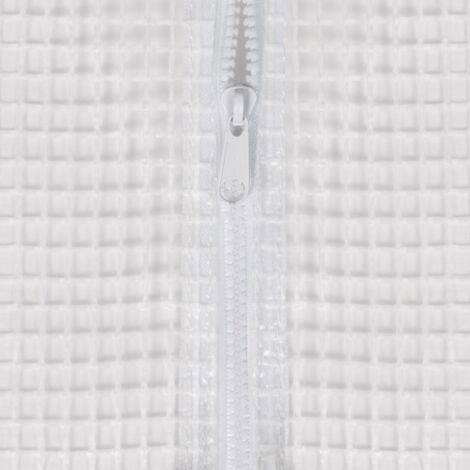 Serra tunnel di giardinario 6 m² bianco ZEBRA 2x3M