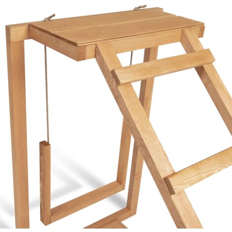 Altalena per portico BOIS marrone H190-250cm