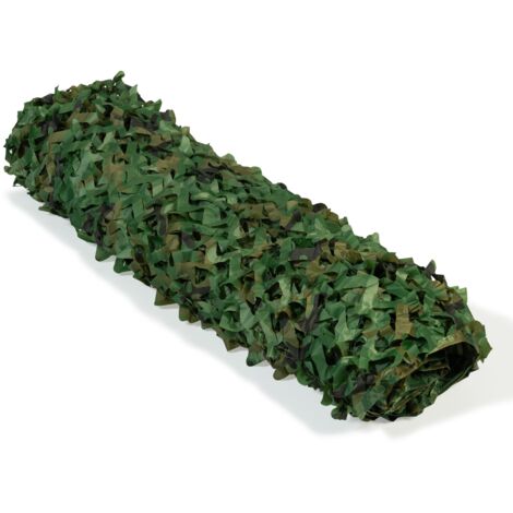 Tenda Ombreggiante Mimetica 3x4m - Velo Parasole Rettangolare Per Esterno - Foto 2