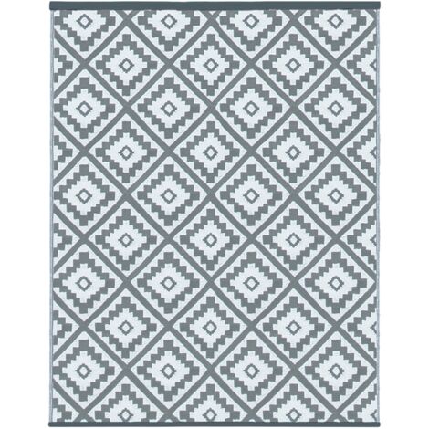 Tappeto per esterni BAHAMAS grigio 270 x 470 CM