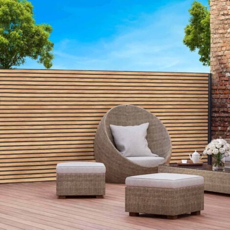 Schermo oscurante 1,8 x 10 M con effetto claustra in legno 160 gr/m²