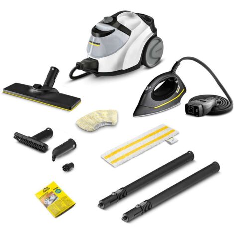 Kärcher Home & Garden SC 5 EasyFix Iron Dampfreiniger 1.512-661.0 Weiß, Schwarz