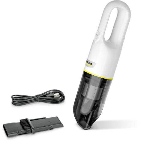 Staubsauger KÄRCHER Akku-Handstaubsauger CVH 3: Leistungsstark, flexibel & immer einsatzbereit – entfernt Schmutz, Haare & Staub. Inkl. 2-stufigem Filtersystem, HEPA-Filter & USB-C Ladefunktion