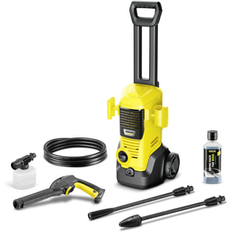 Hochdruckreiniger KÄRCHER K 2 Premium FJ: 110 bar, Schmutzbeseitiger für Haus & Garten – inklusive Schaumdüse, für Fahrzeuge, Gartenmöbel und kleine Flächen, einfache Handhabung