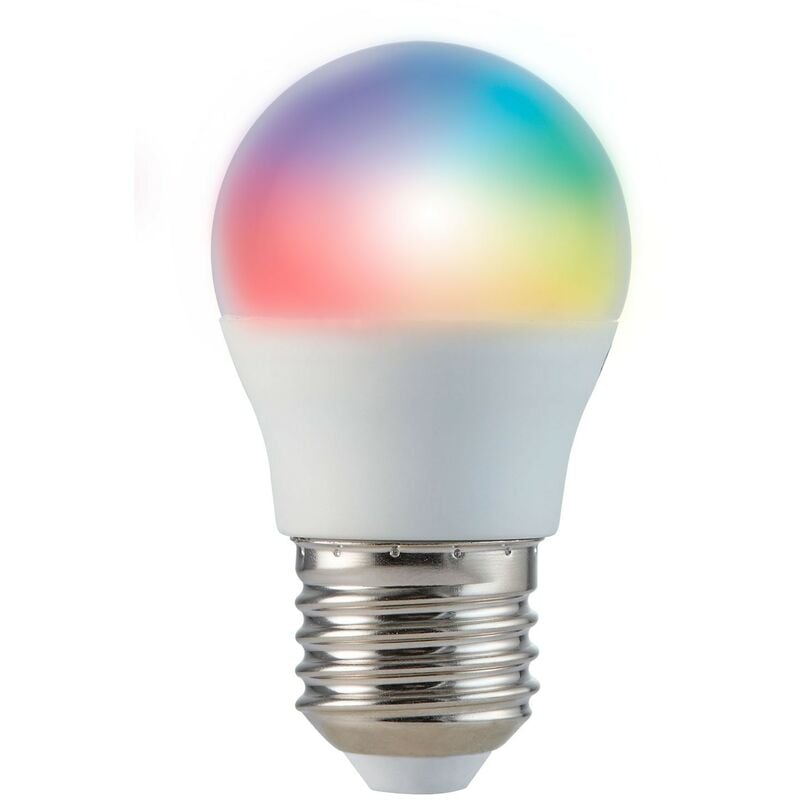 Bombilla LED esférica RGB + TW WIFI E14