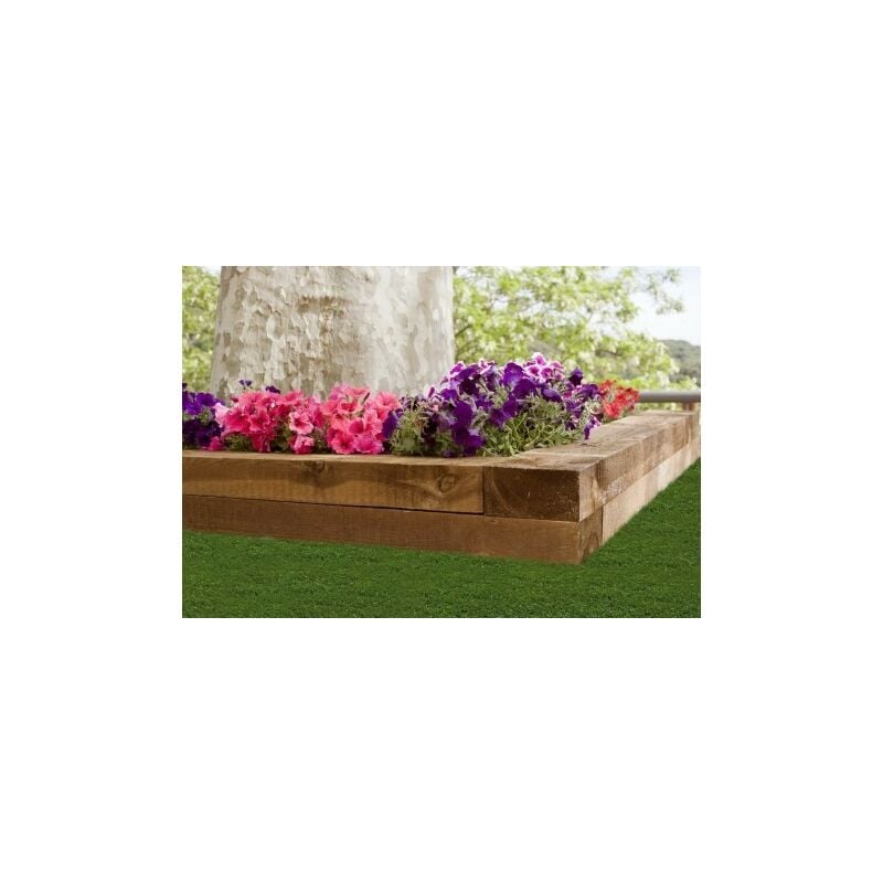 TRAVIESA JARD 120X20X10CM NORTENE MAD NAT 408500