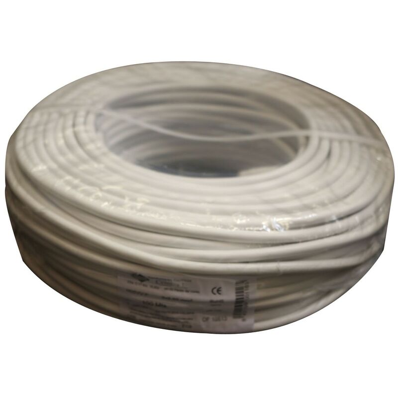 CABLE ELEC RDO MANG 750V CEMI 2X2,5MM BL 100 MT