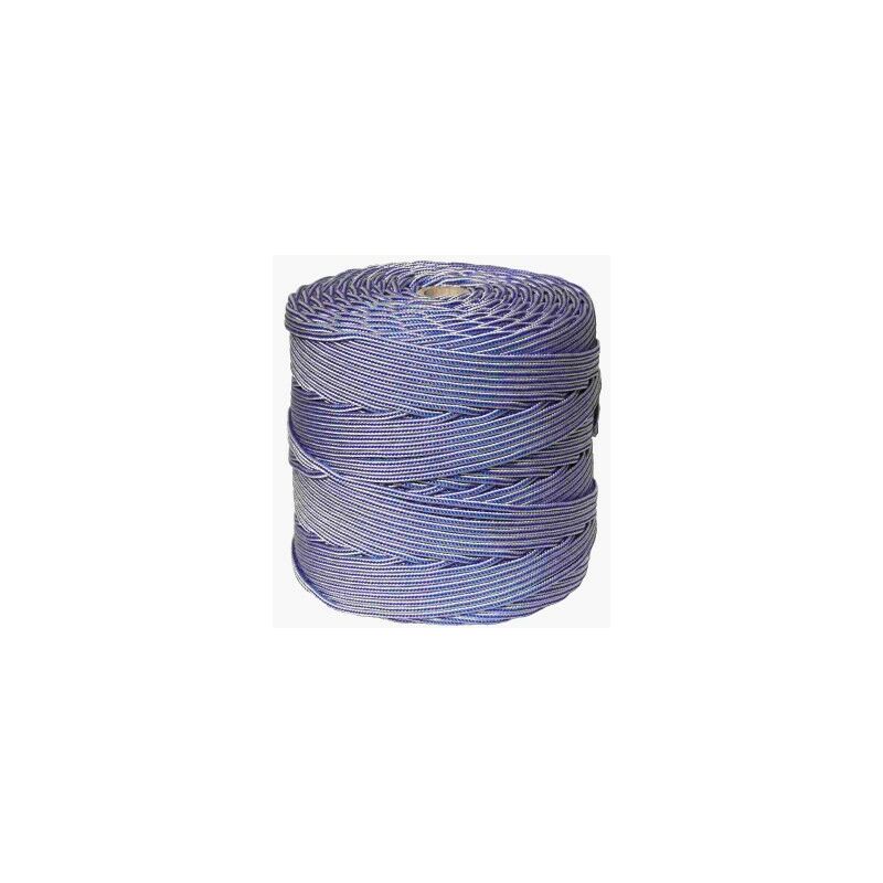 CUERDA TRENZ. 05MM PP BL/AZ HYC 200 MT