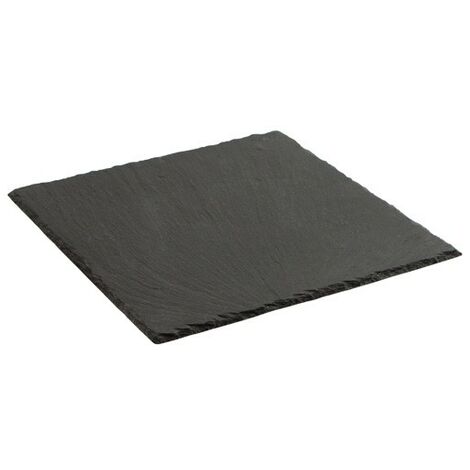 PLATO 30X30CM PIZARRA VE/NE GASTRO FUN QUID