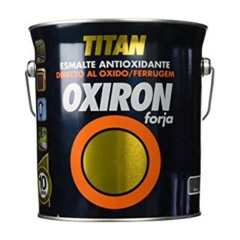 ESMALTE ANTIOXI. FORJA 4 LT GR/AC EXT. OXIRON TITAN